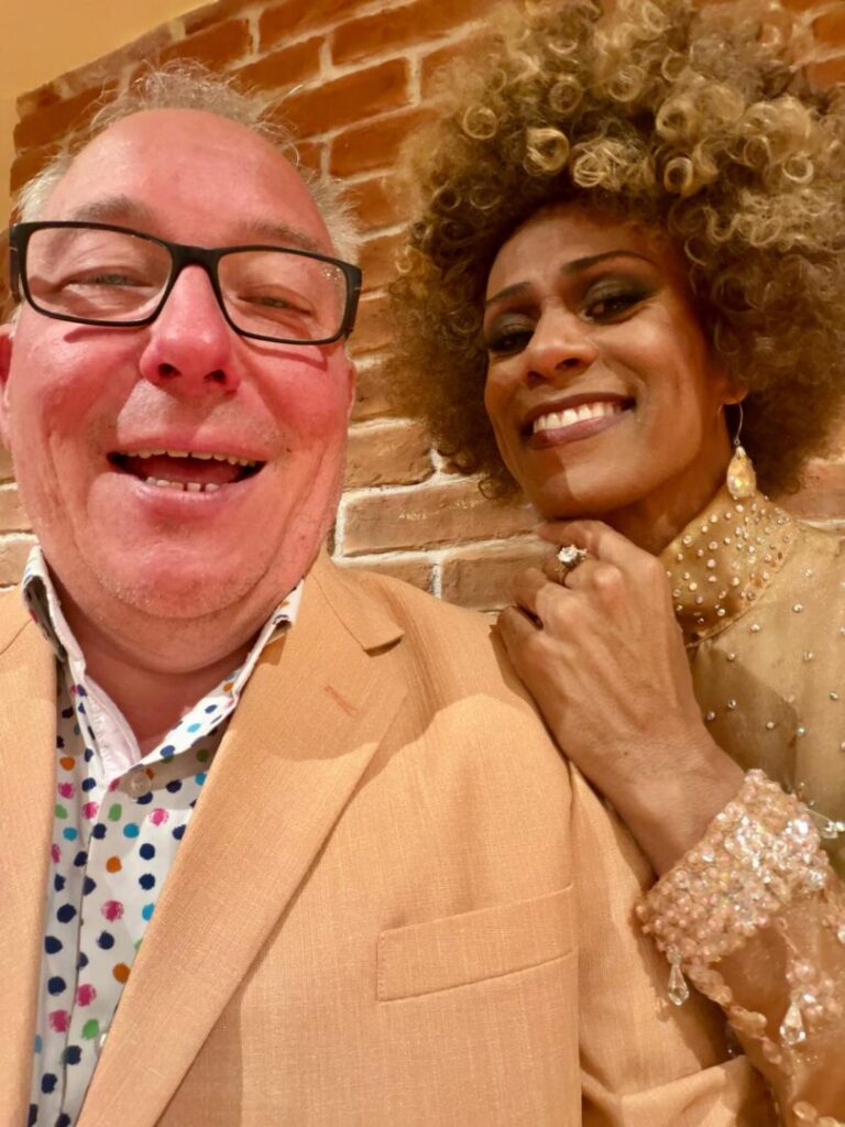 Macher Alexander Kamp hier mit Whitney Double Ikenna Amaechi